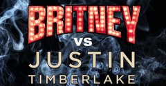 Britney vs Justin show logo